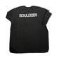 Gotsoul logo t-shirt - White logo in black shirt