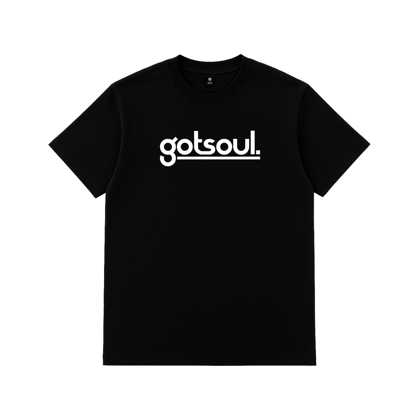 Gotsoul Logo Tee (Black / White Logo)